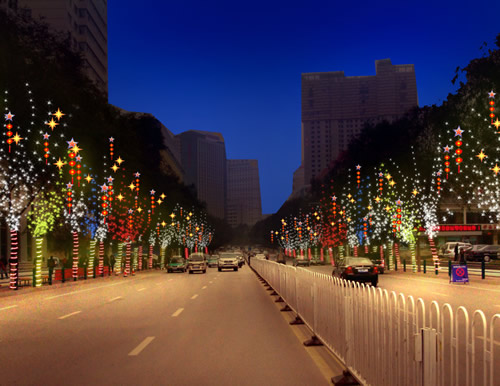 对于不同的城市或者是不同的场景我们要怎么进行沈阳亮化工程设计呢？