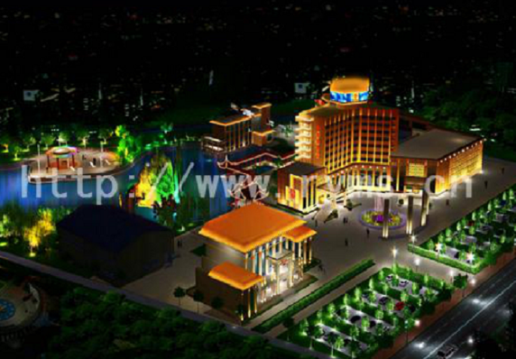 夜景照明工程提升城市品质