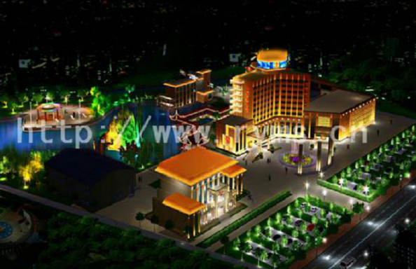 夜景照明工程点亮城市天际线